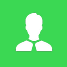 remote bookkeeping services person icon with green background