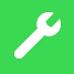 remote bookkeeping services Spanner with green background